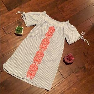 Macbeth Collection Seersucker Dress